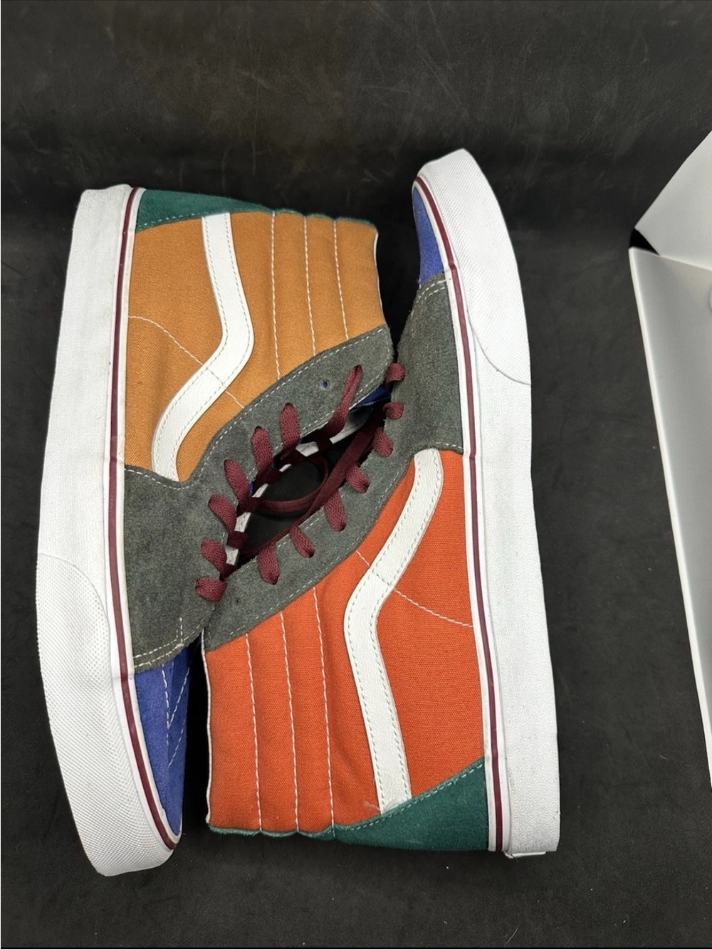 Men's Vans Sk8-Hi Shoes - Multi Color Mens Size 13 Brand New